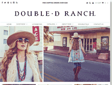 Tablet Screenshot of ddranchwear.com
